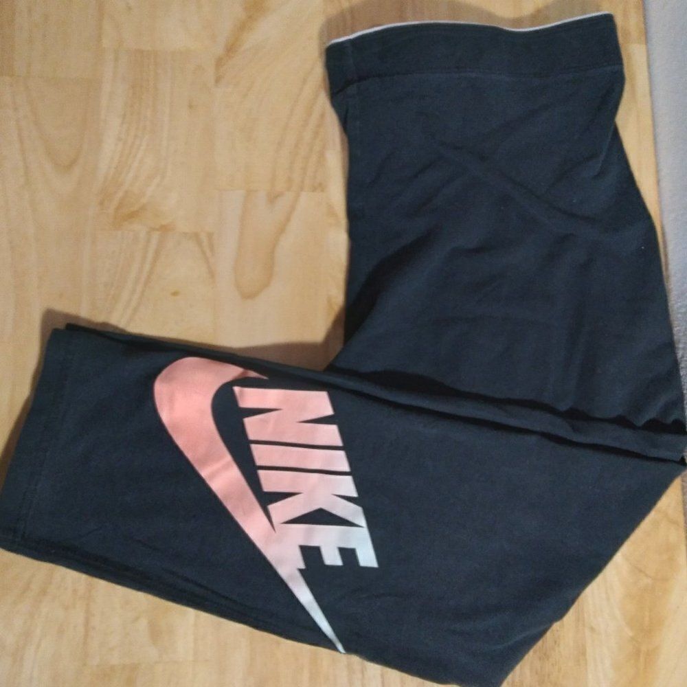 Vintage Nike Logo Leggings Pants Sweatpants